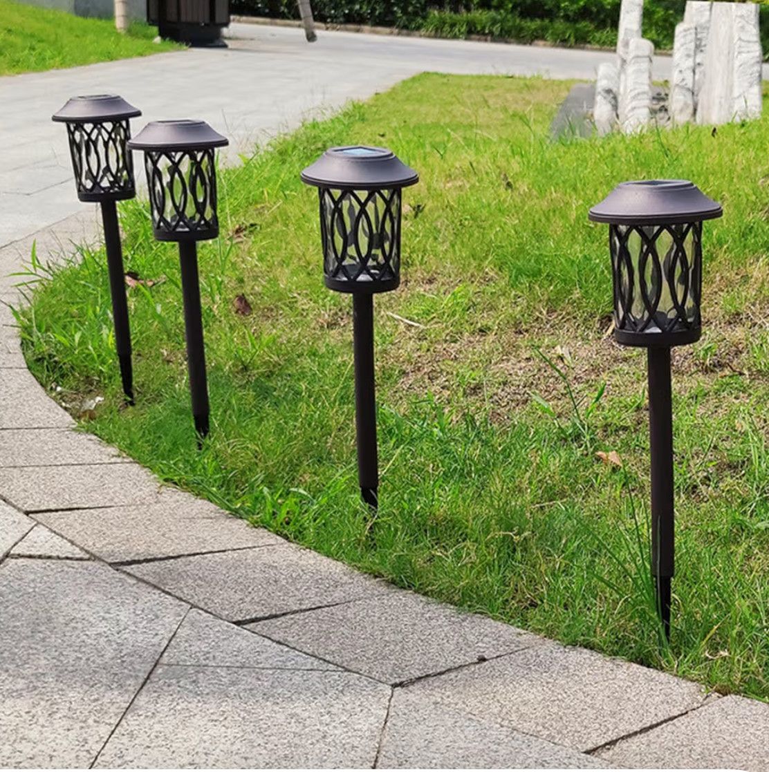 Elliptic Burst Solar Stake Light