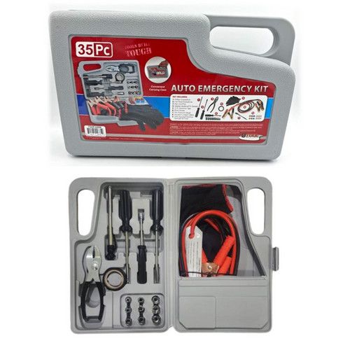 35Pc Auto Emergency Kit