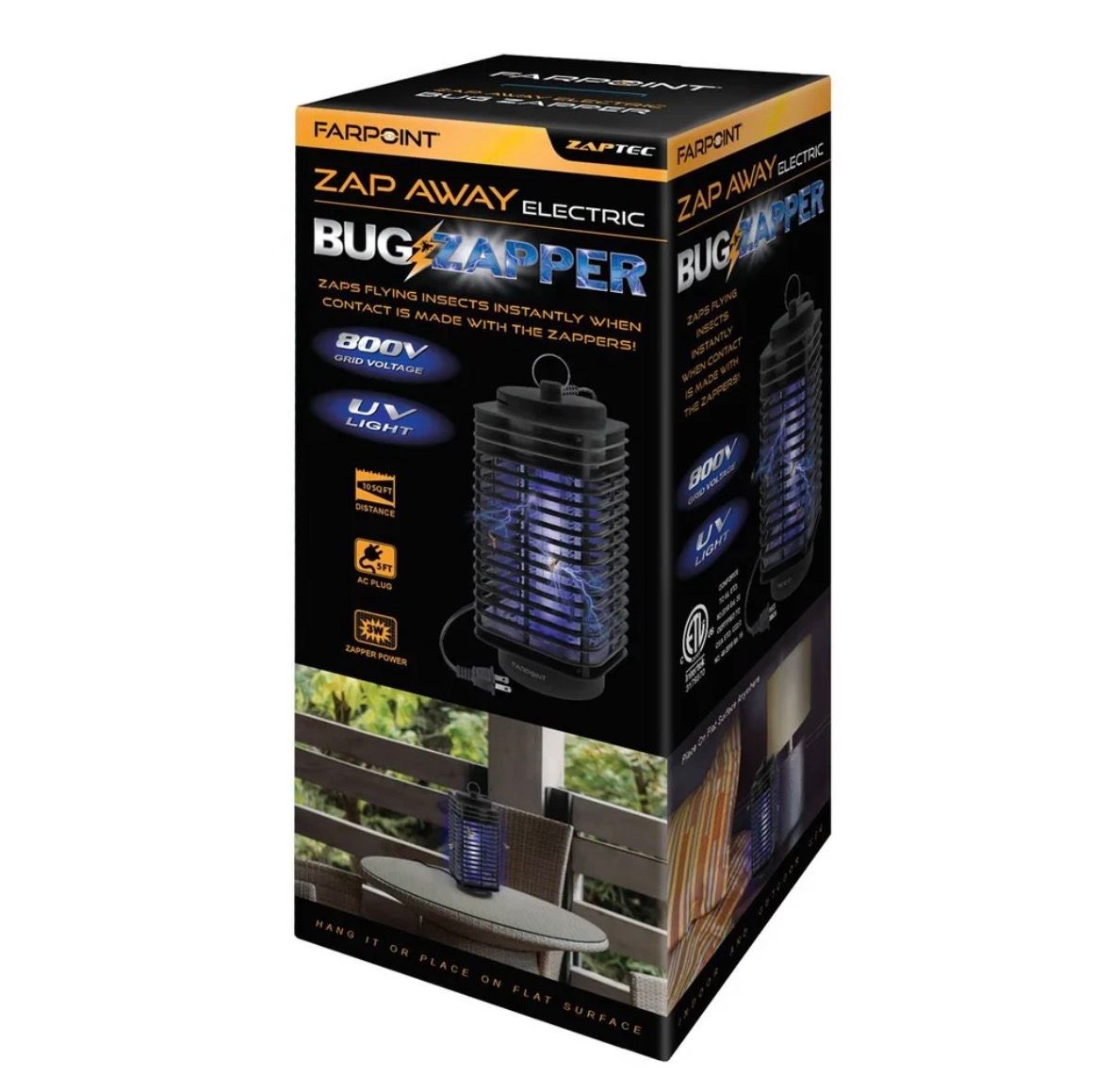 Zap Away Electric Bug Zapper