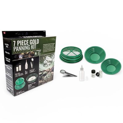 7 Pc Gold Panning Kit