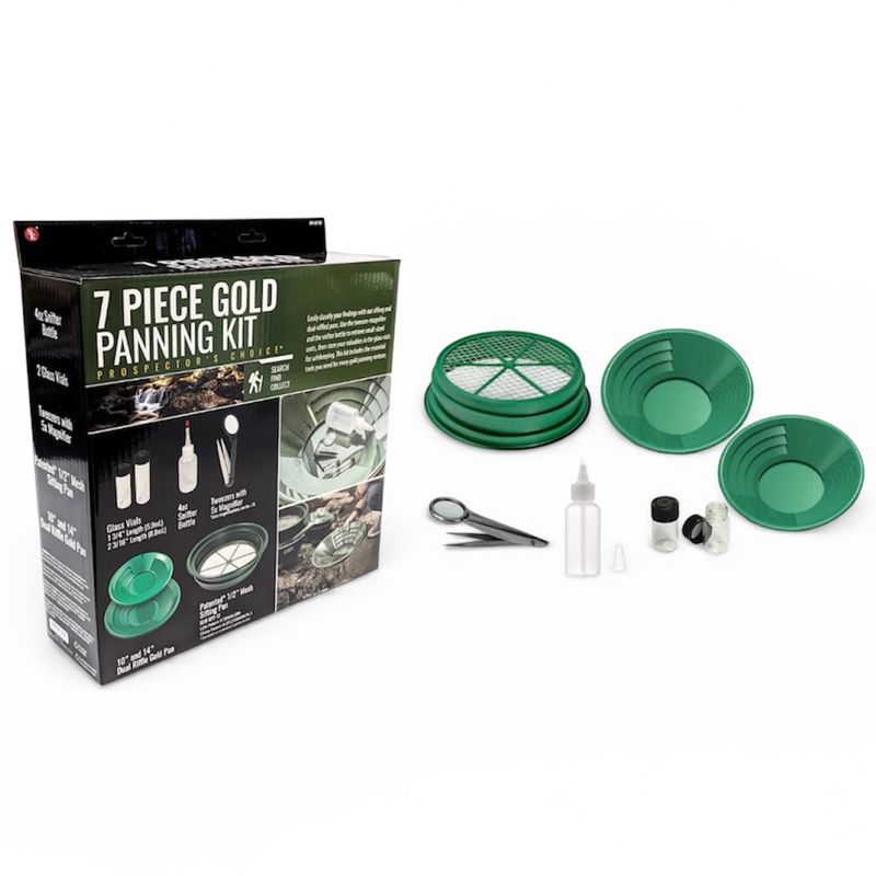 7 Pc Gold Panning Kit