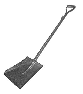48" Metal Square Head Shovel,45 HRC Hardness(Blade-9.1/2"-11.3/4")