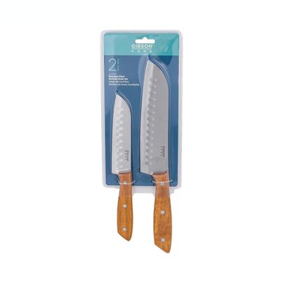 CUTLERY SET,2pc WOODEN HNDL BR