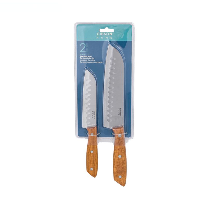 CUTLERY SET,2pc WOODEN HNDL BR