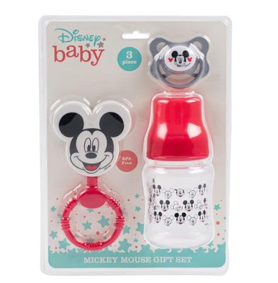 RATTLE BOTTLE PACIFIER,3pc MIC