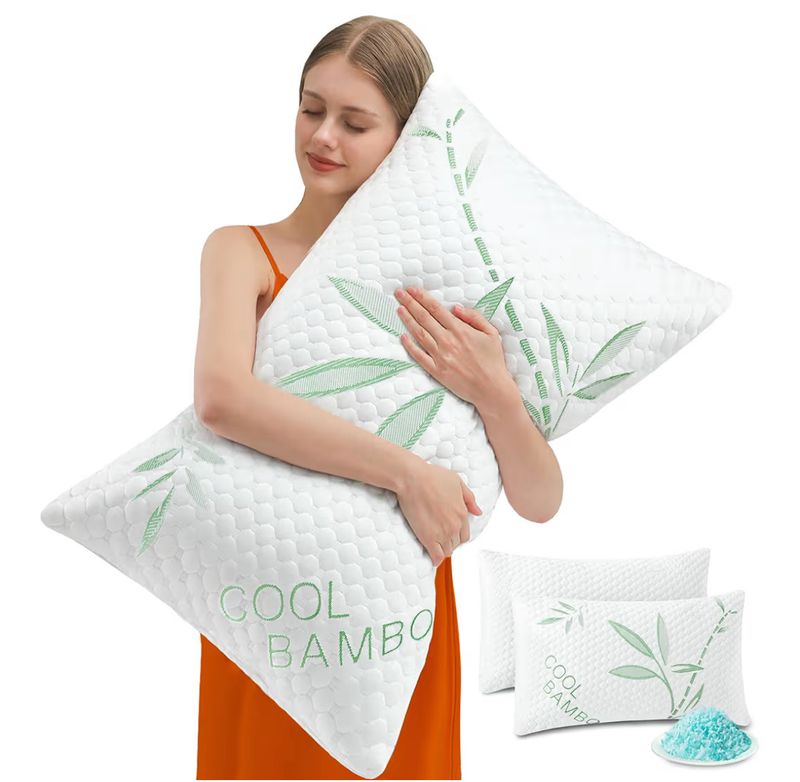 MEMORY FOAM PILLOW, QUEEN BAMB