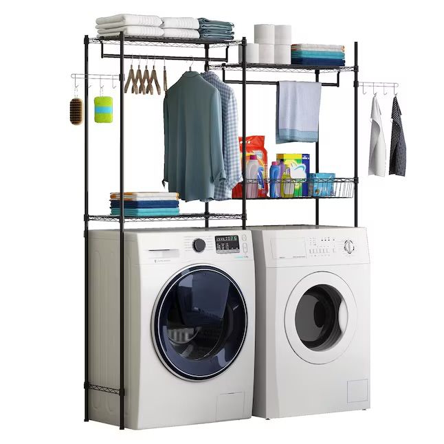 Over Washer and Dryer Storage