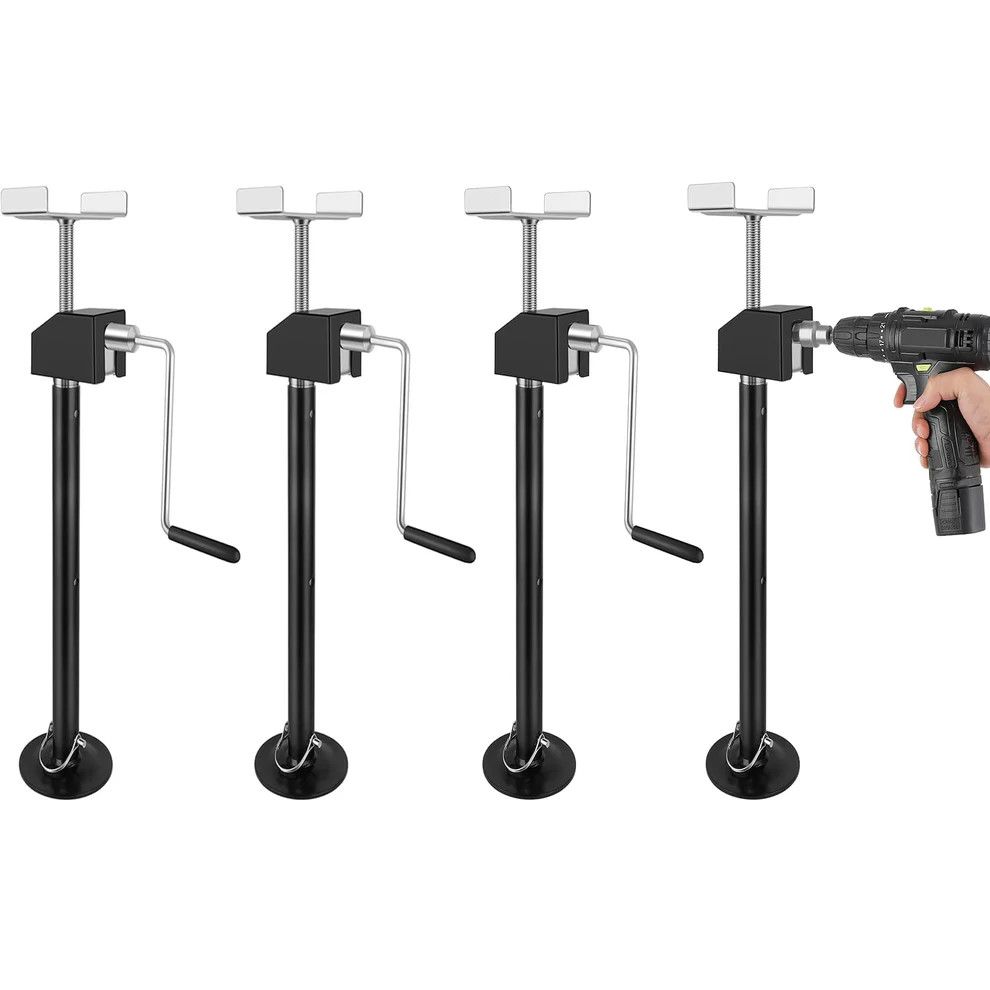 Electric Trailer Jack Set (Supports 5000 lbs)