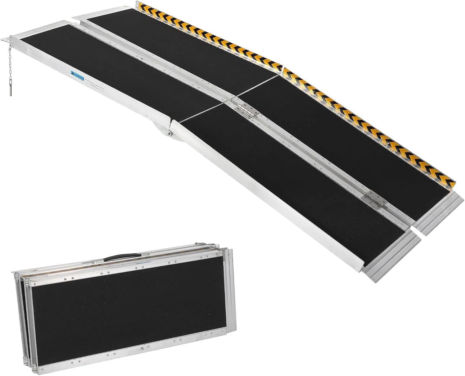 6 FT Portable Aluminum Wheelchair Ramp