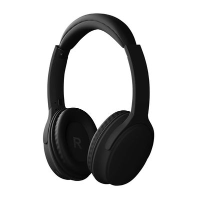 SCX WIRELESS HEADPHONES W/ TRAVEL BAG - BLACK