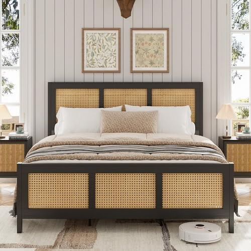 Queen Size Rattan Bed Frame