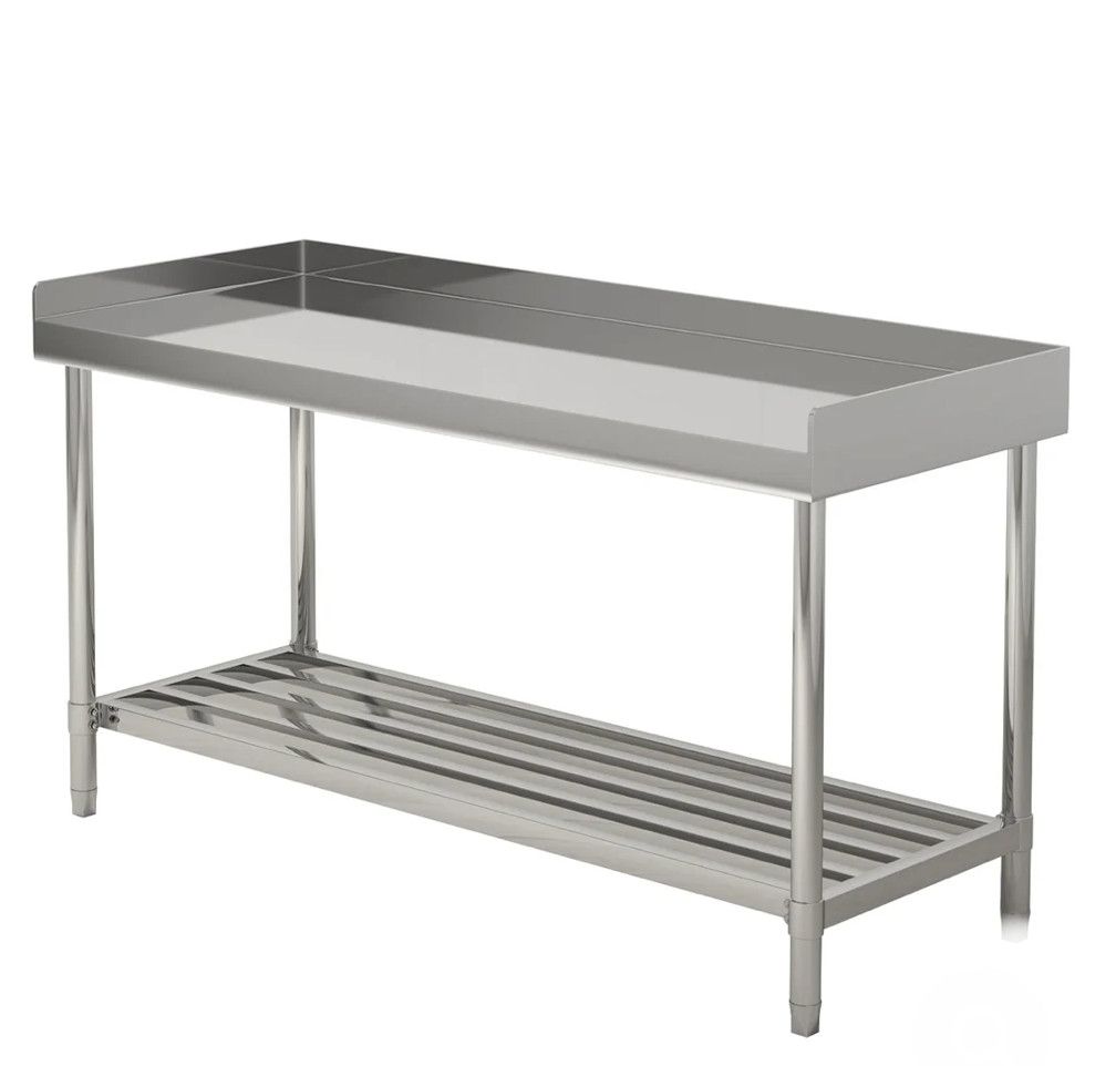 Stainless steel work table 48x24x34