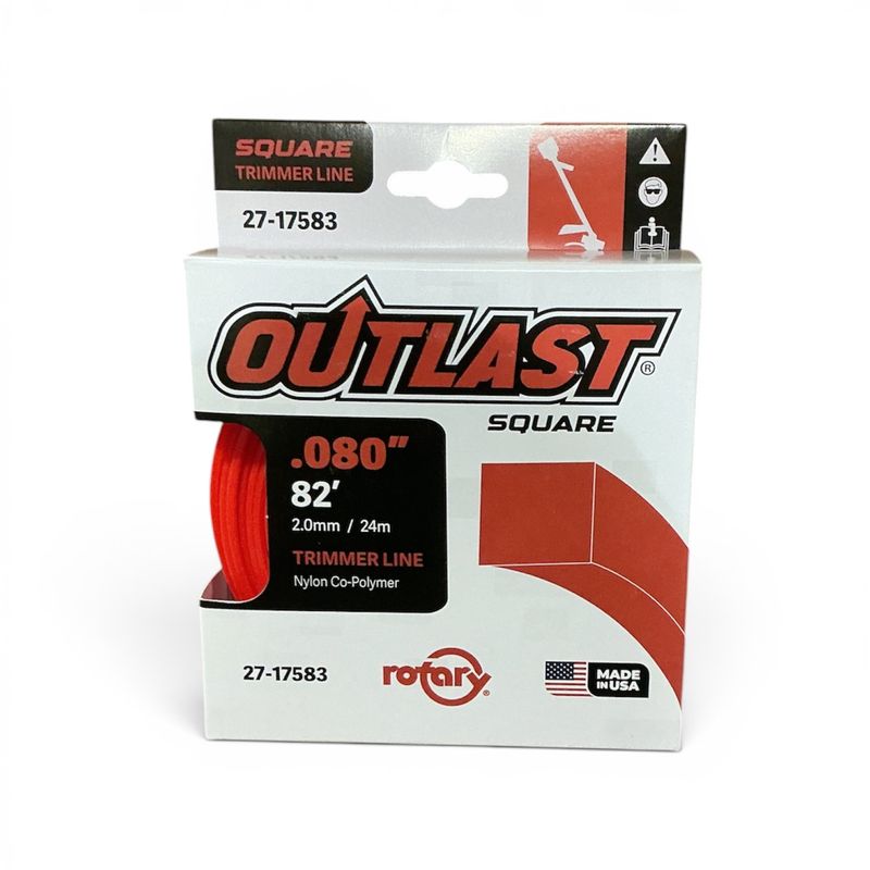 TRIMMER LINE .080 X 82 RED