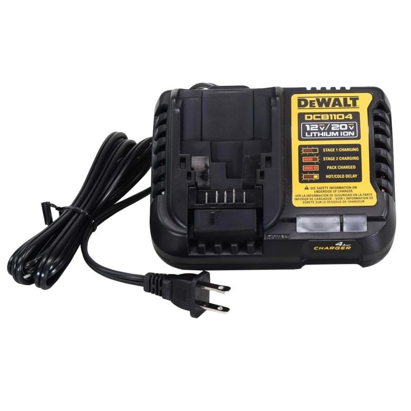 Dewalt 20v and 12v charger DCB1104