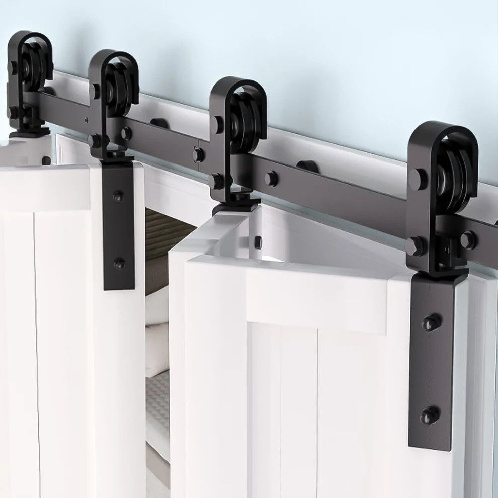 52 in Bifold Sliding Barn Door Hardware