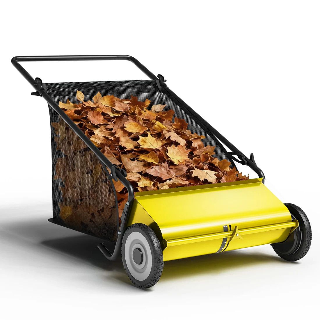 Push lawn sweeper