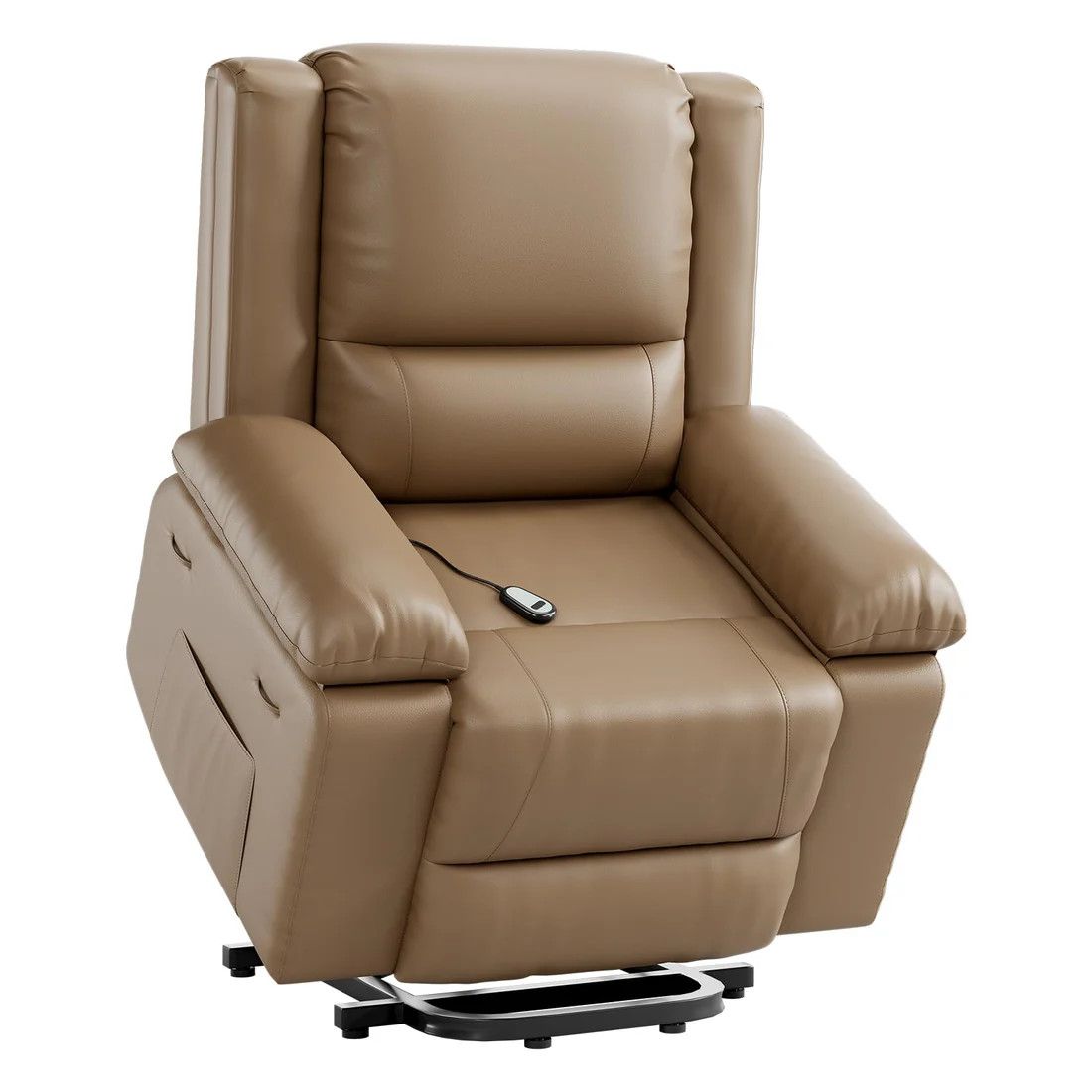 Electric massage recliner, and lift chair with heat