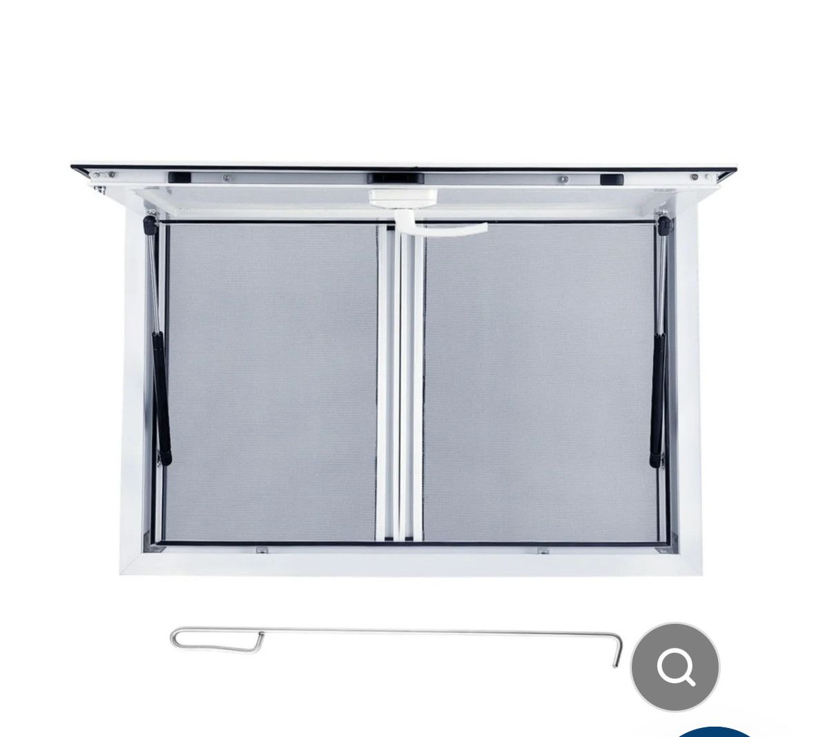 36x36 concession window