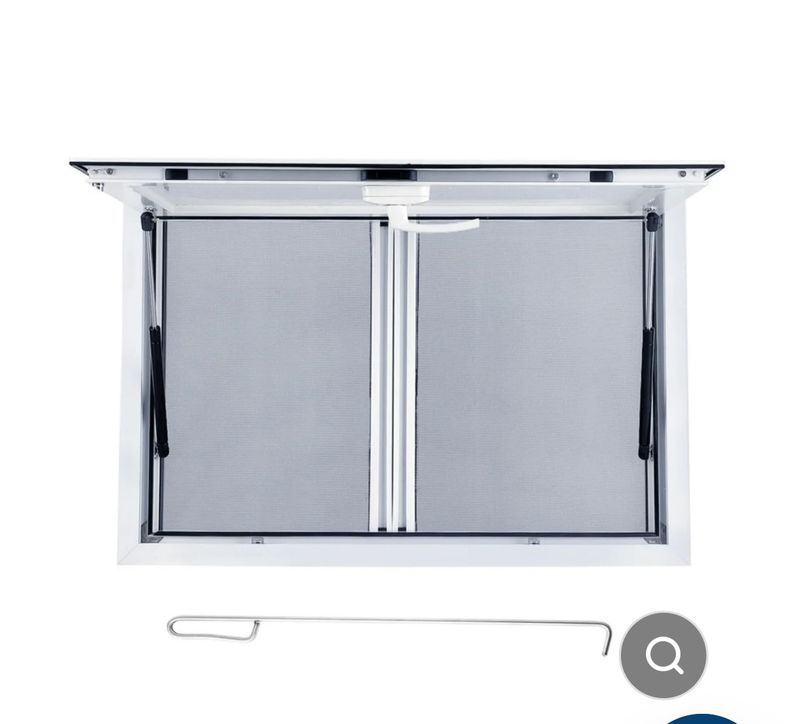 36x36 concession window