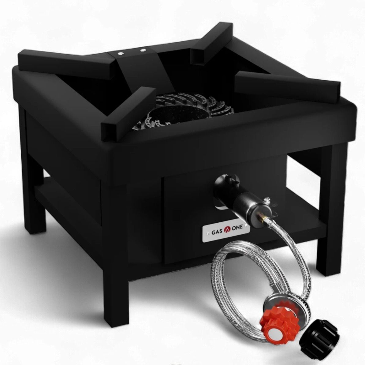 HIGH PRESSURE OUTDOOR BURNER - RED 100k BTU