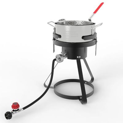PROPANE DEEP FRYER WITH 10.5QT. POT