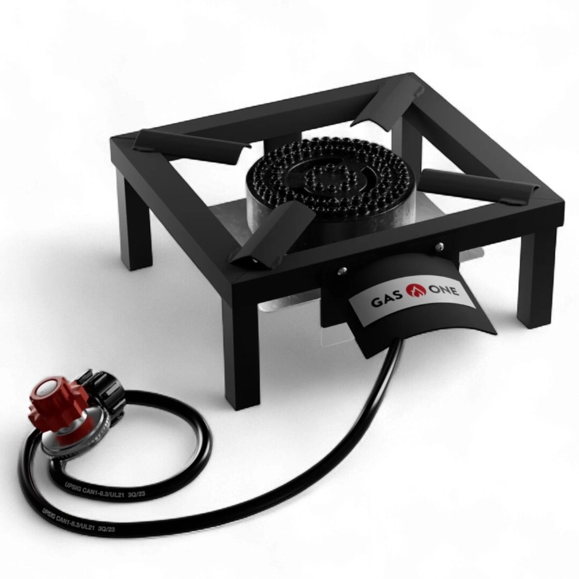 CAST IRON PORTABLE PROPANE BURNER - 65k BTU