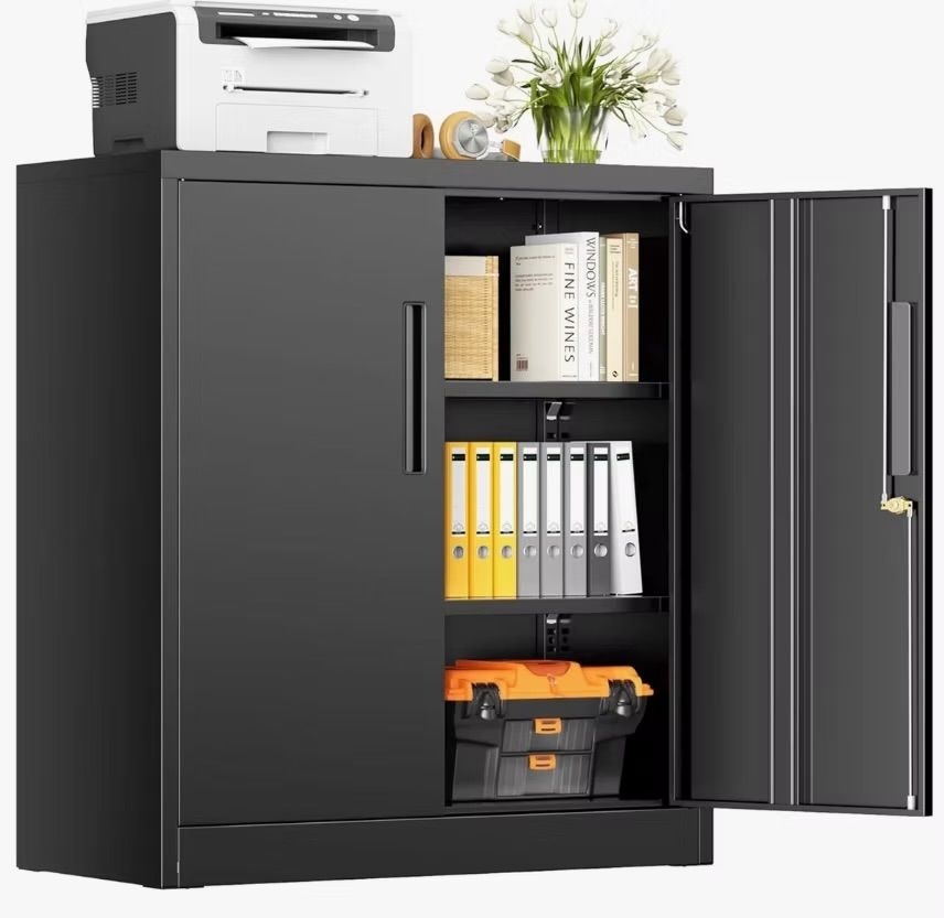 32'' Wide 2 - Shelf Storage Cabinet