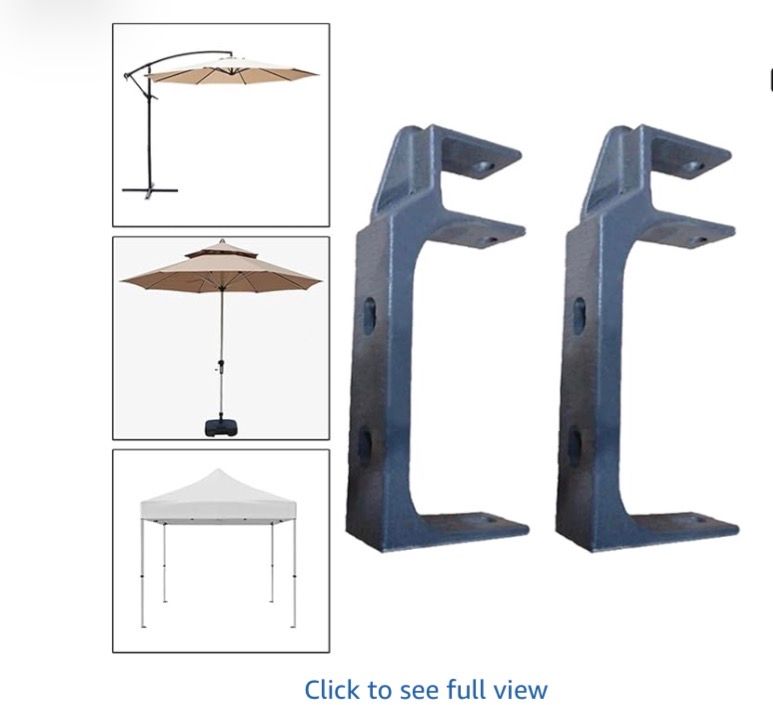 3X Retractable Awning Wall Mounting Brackets