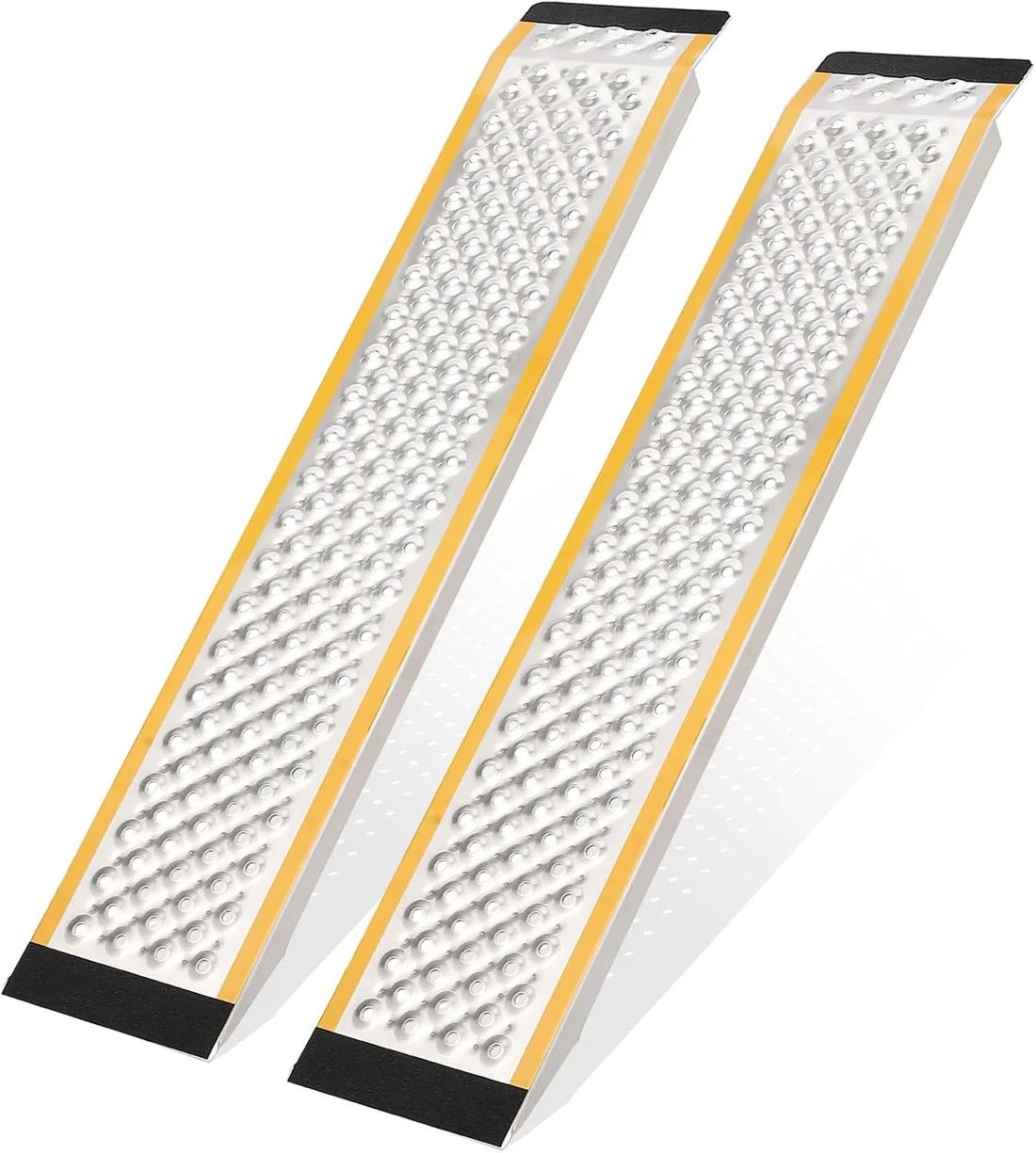 Aluminum Lawn Mower Ramps 47"x9" Anti-Slip