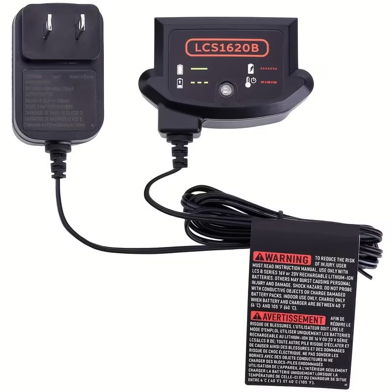 Charger Black And Decker 20V 12V Max Lithium