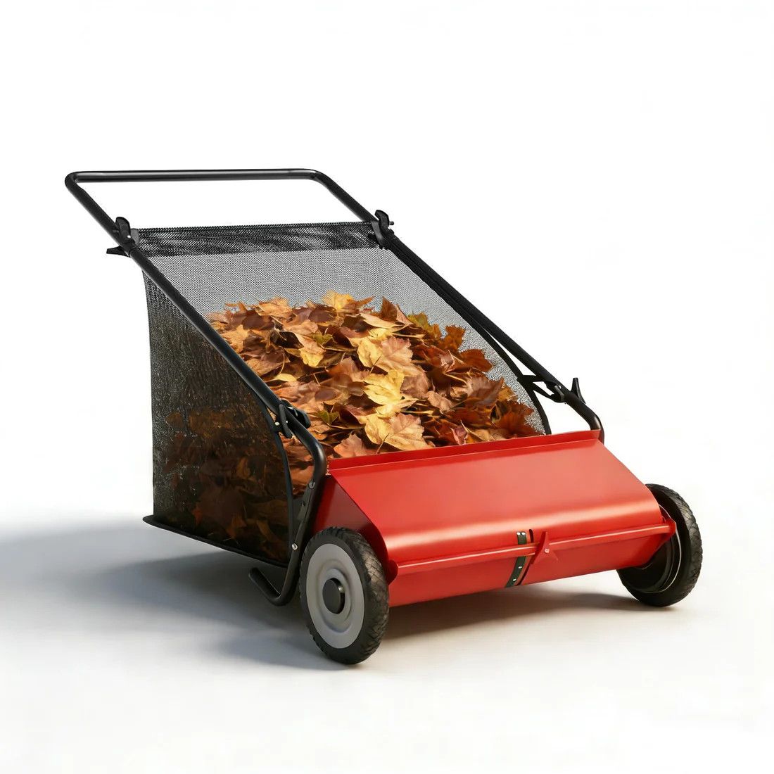 21" Push Lawn Sweeper with 4-Brush System