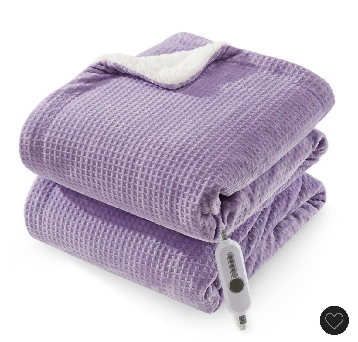 Caromio Heated Throw - Purple