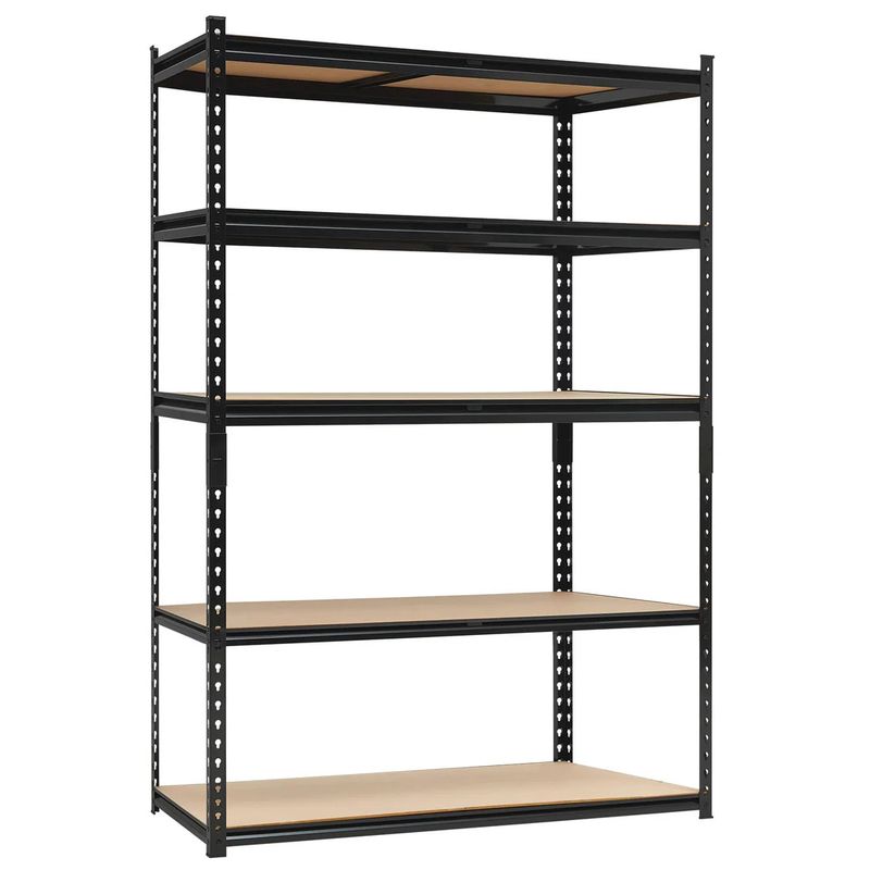 48" x 24" x 72" Garage Storage Shelves, 5 Tiers Heavy Duty