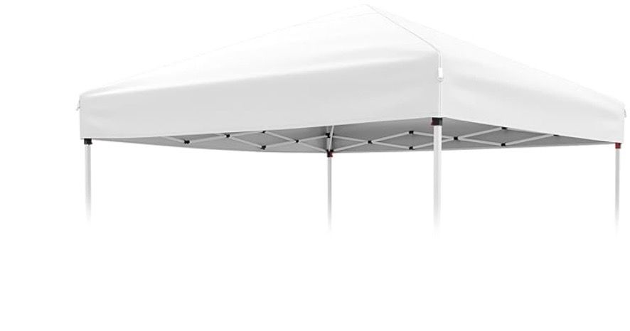 10x10ft Canopy Replacement Top, Silver Coated
