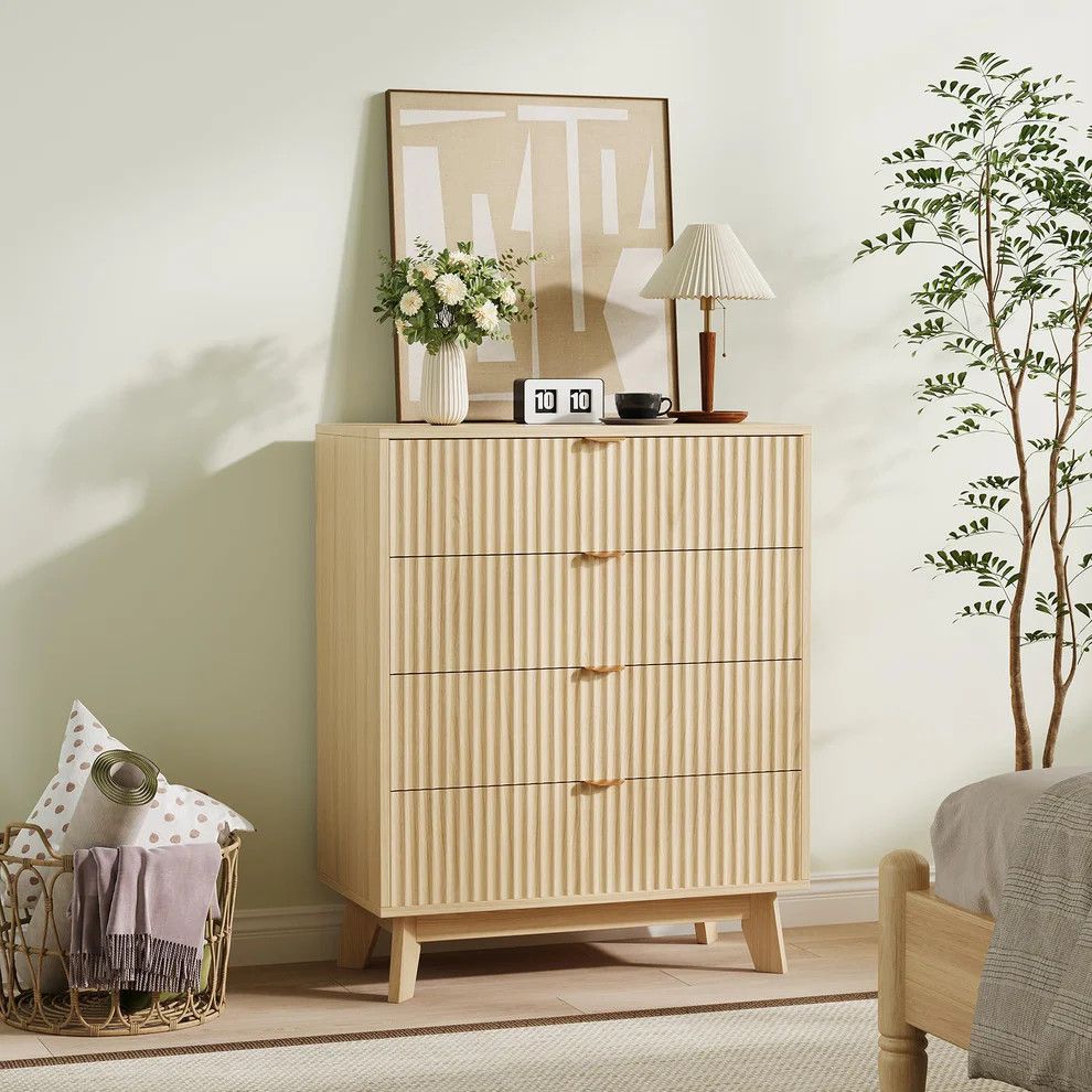 4 Drawer Bedroom Dresser