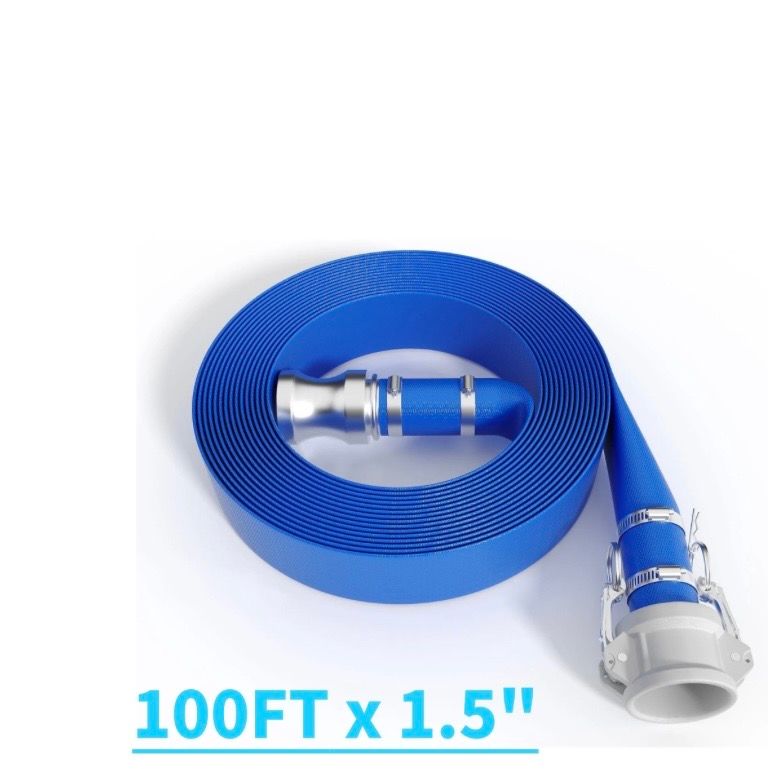 Pool Backwash Hose - 1.5 x 100 Feet