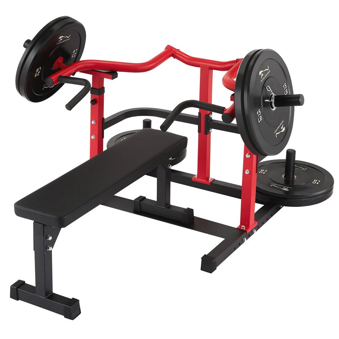 Plate Loaded Bench Press Machine, 1300 lbs Capacity