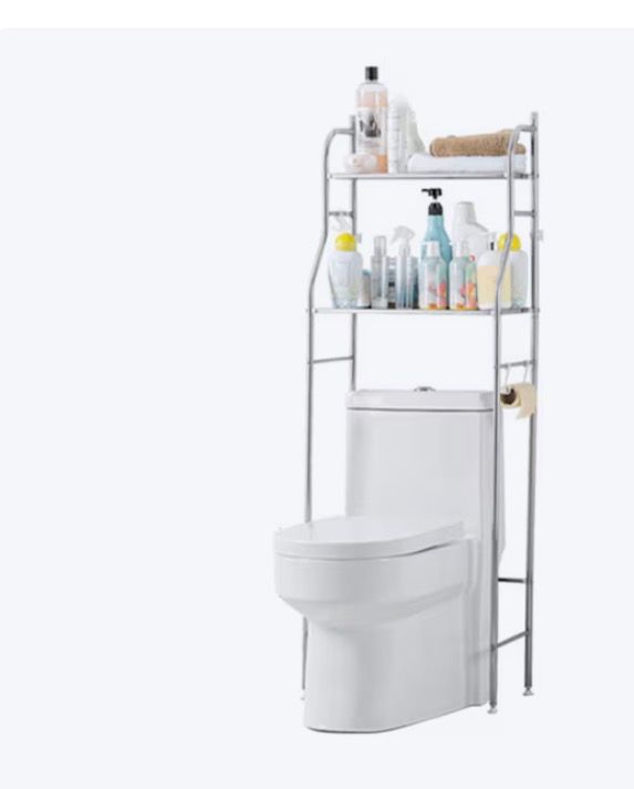 Over The Toilet Storage Shelf, Stainless Steel