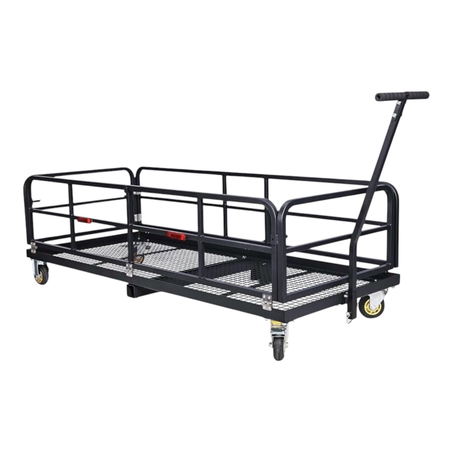 Hitch-Mounted Cargo Basket - 750 Lbs Heavy-Duty Hitch Mount Cargo
