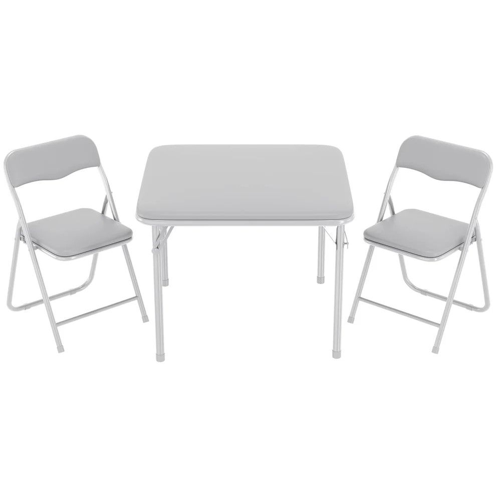 Kids Folding Table and 2 Chairs set