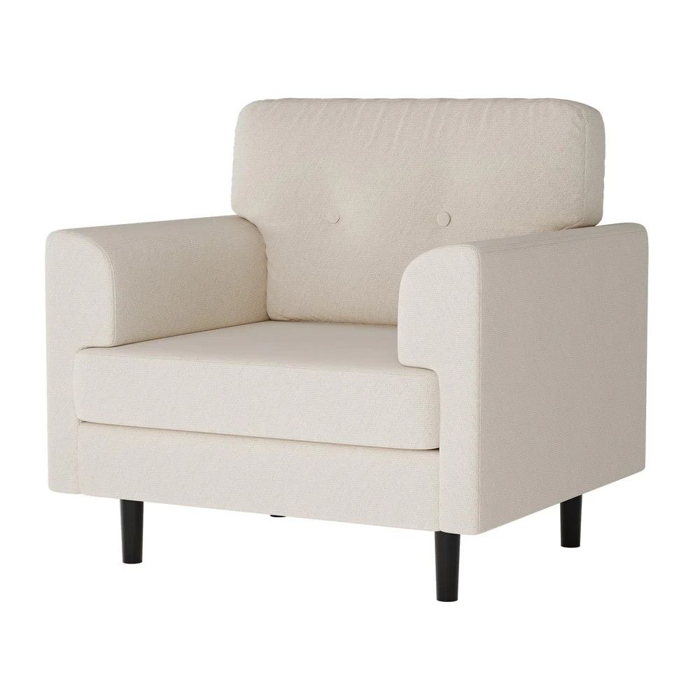38" Wide Armrest Accent Chair