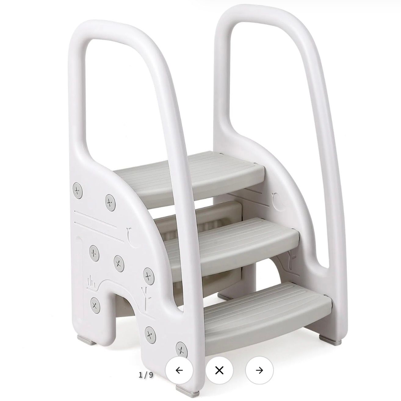 Step Stool for Kids Toddler Step Stool with Handle