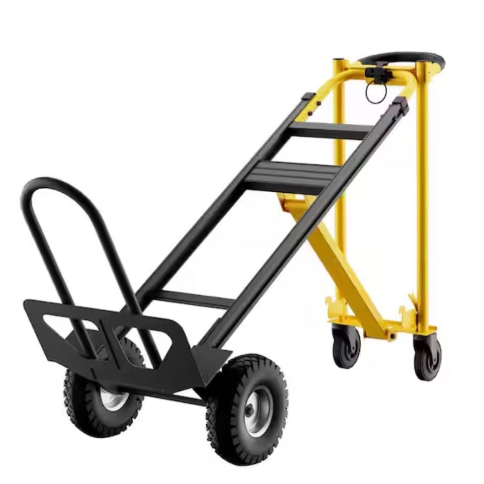 3 in 1 800lbs D Handle Hand Truck