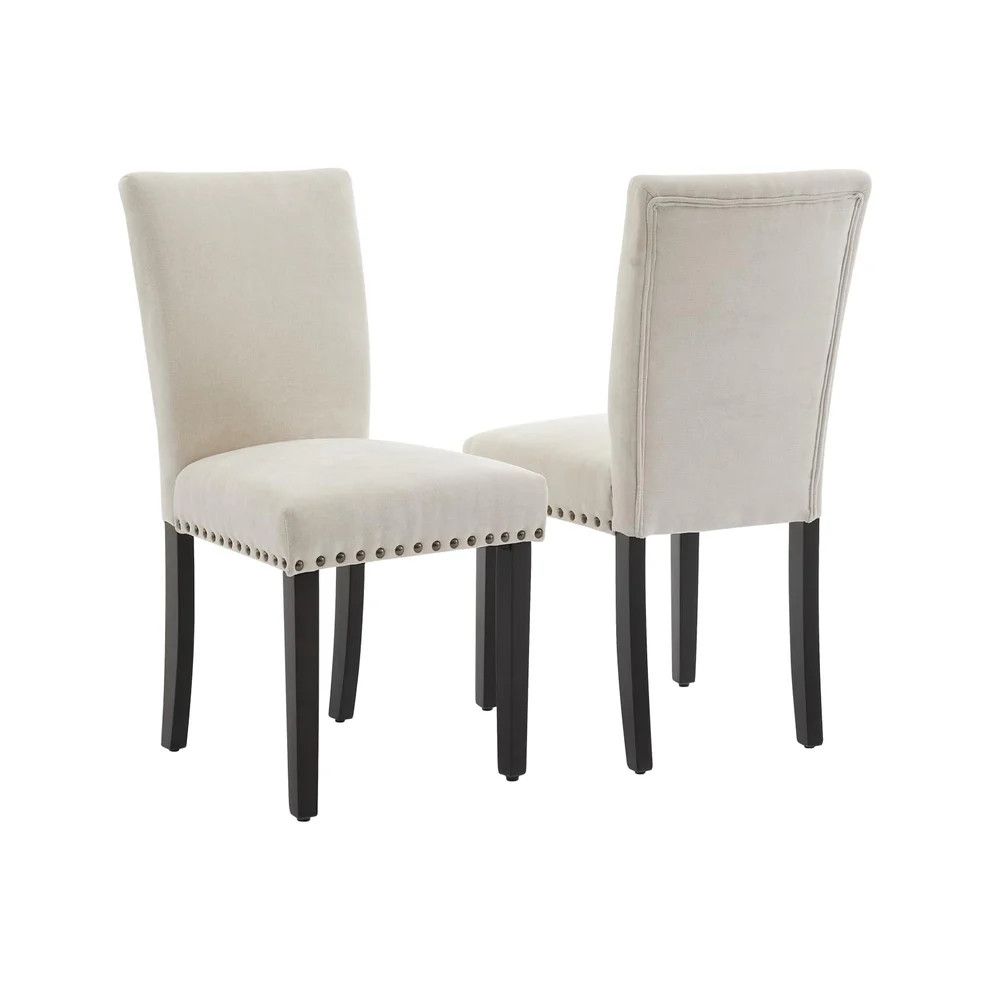 Upholstered Dining Chairs Set of 2