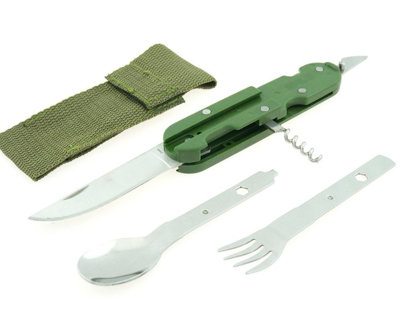 12Pc Display-6-IN-1 Camping Multi-Tool With Carrying Case