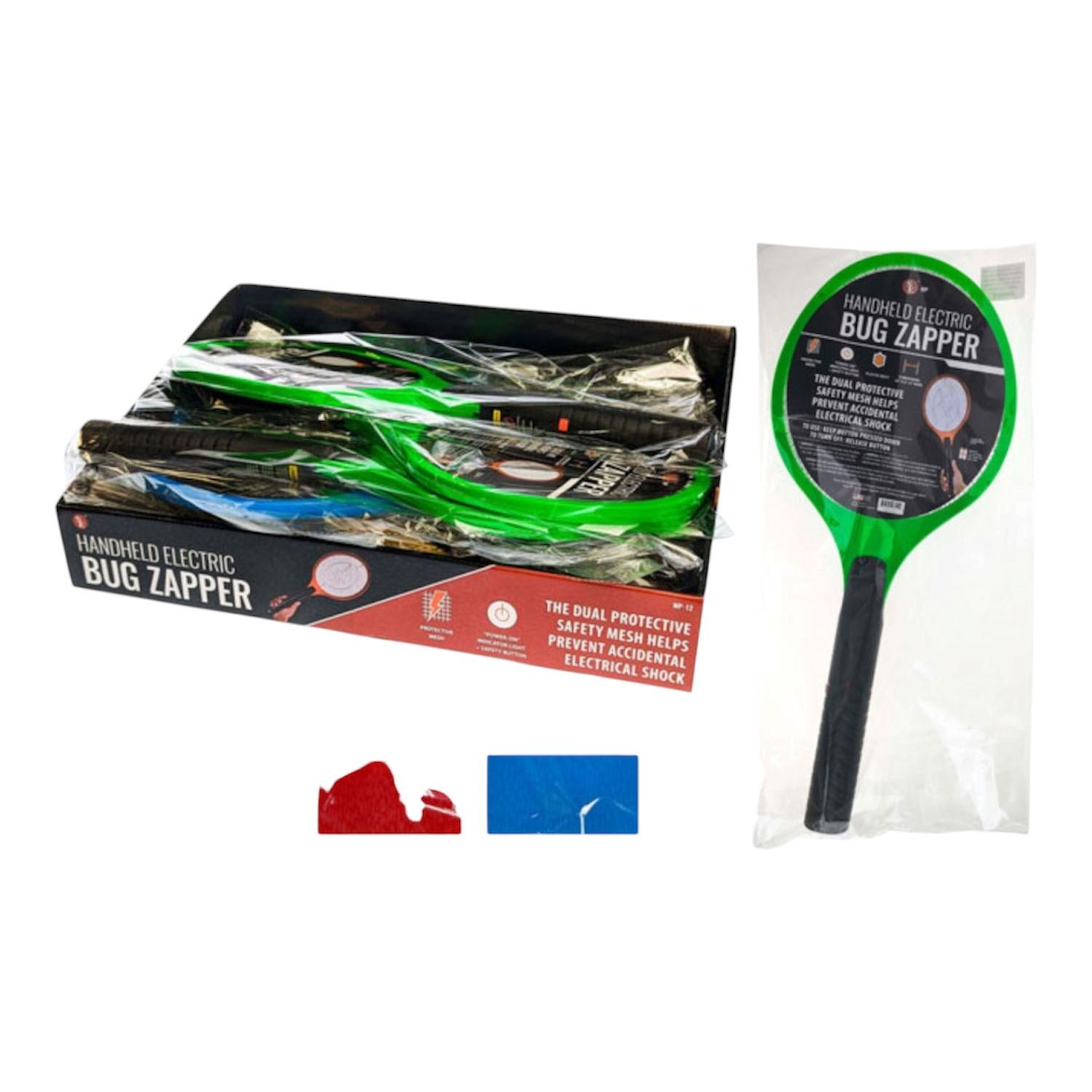 Handheld Electric Bug Zapper, Length: 20" x Diameter: 8-1/4", Assorted Colors