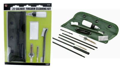 10Pc/0.22 Cal Riffle/Gun Cleaning kit