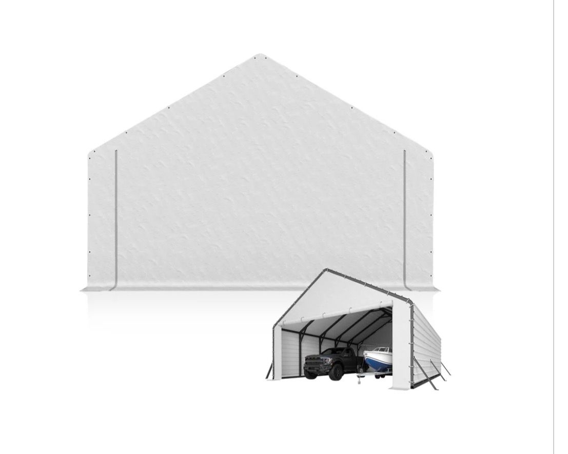 Carport Replacement Door Panel, 13 FT Wide