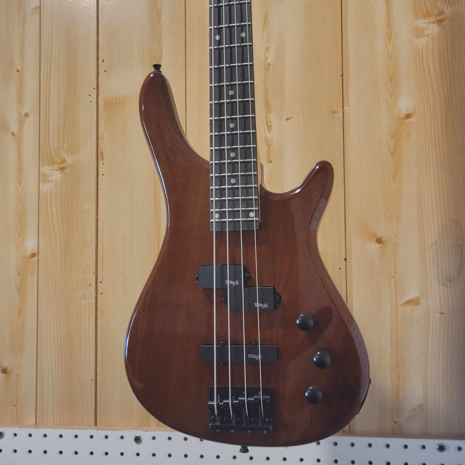 Stagg Fusion Walnut Bass