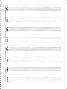 Passantino Manuscript Tab Paper Spiral Book 4-Stave/16 Chord Boxes